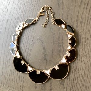 Black/Gold Statement Necklace